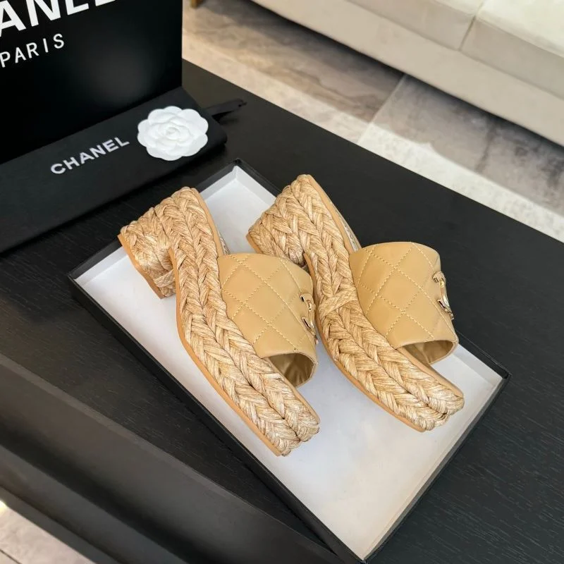 Breathable Chanel Slippers 17328