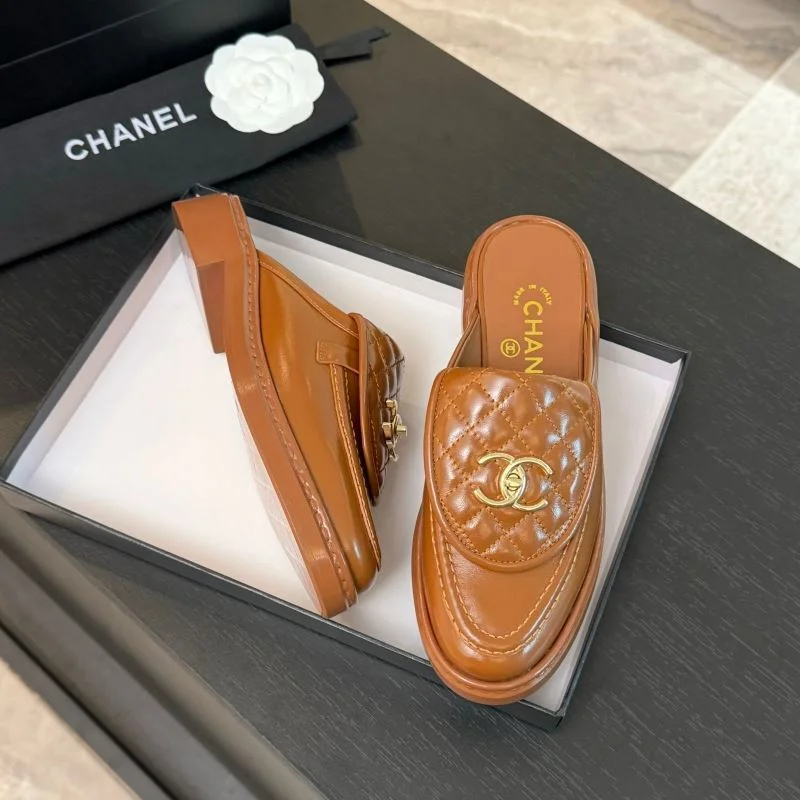 Chanel Slippers TimelessDesign 17306