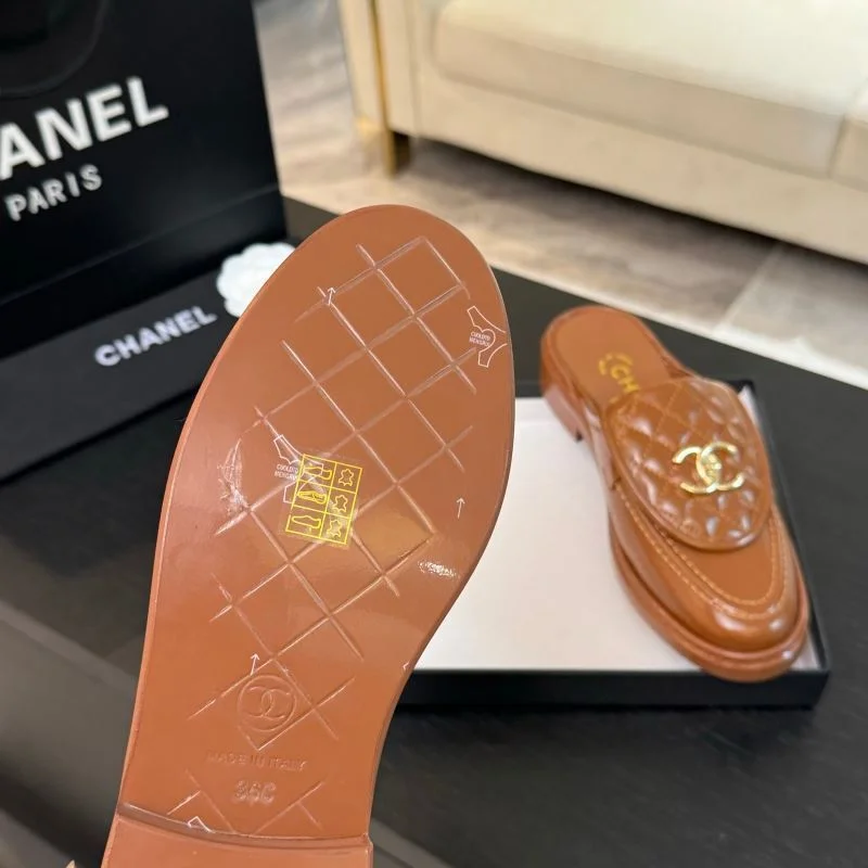 Chanel Slippers TimelessDesign 17306