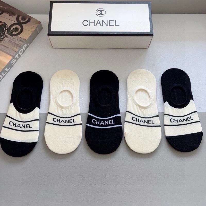 Cozy Chanel Socks 273394