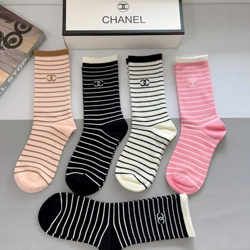 Chanel Socks Breathable 273362