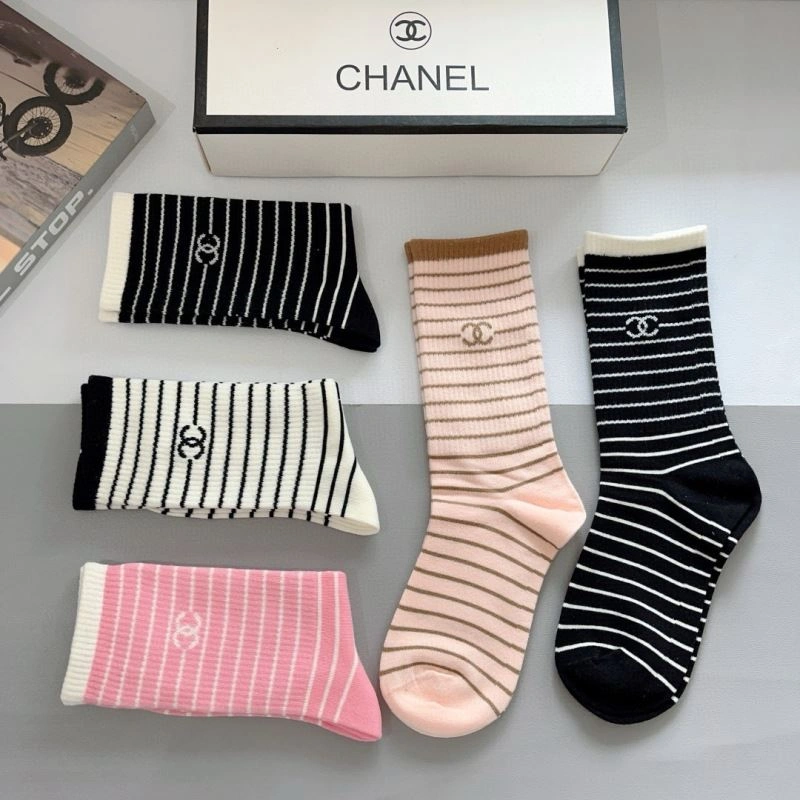 Chanel Socks Breathable 273362
