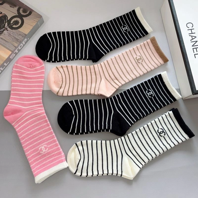 Chanel Socks Breathable 273362