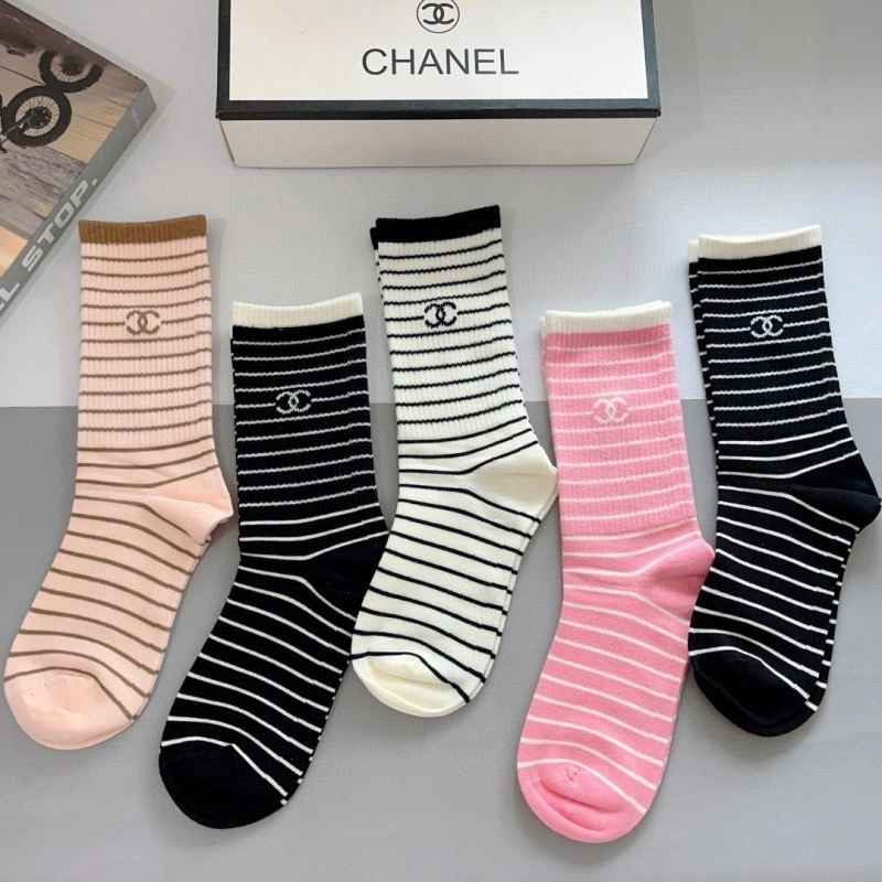 Chanel Socks Breathable 273362