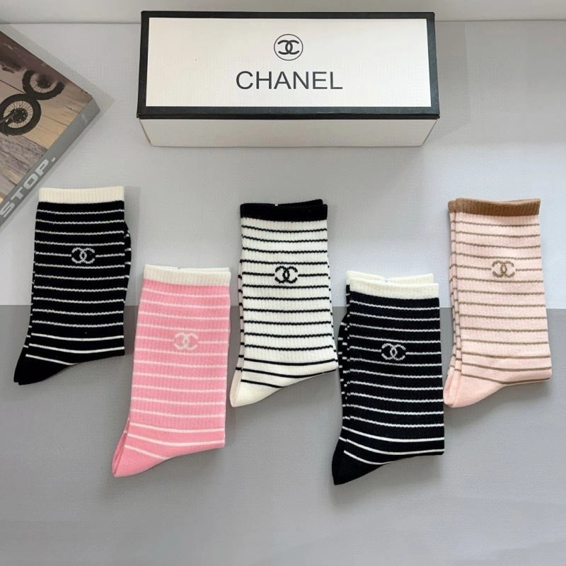 Chanel Socks Breathable 273362