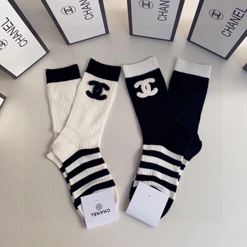 Refined Chanel Socks 273945