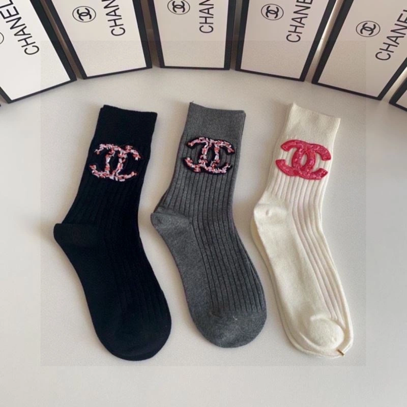 SoftTouch Chanel Socks 273973