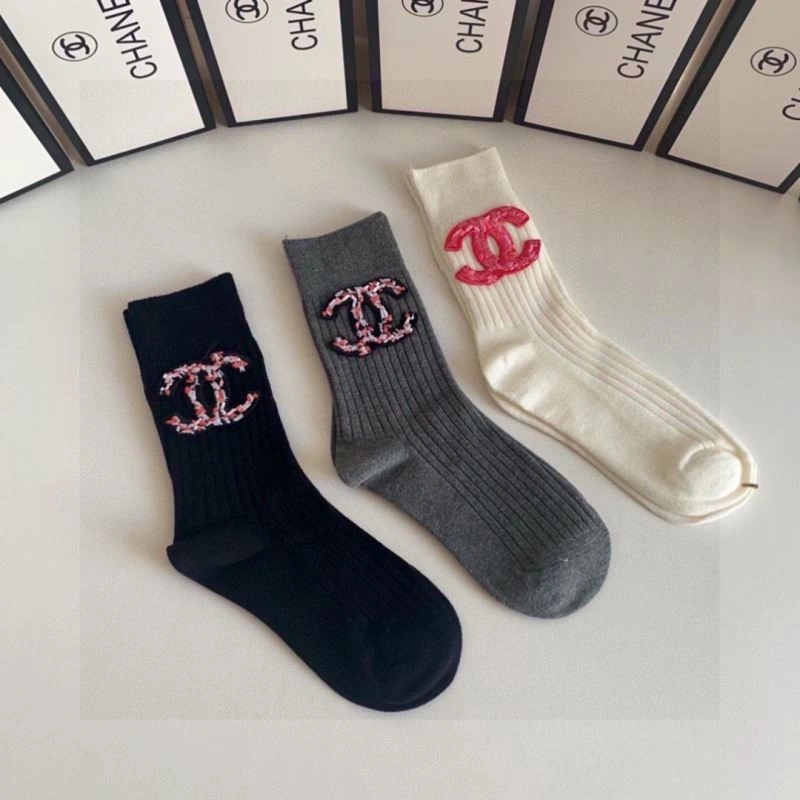 SoftTouch Chanel Socks 273973