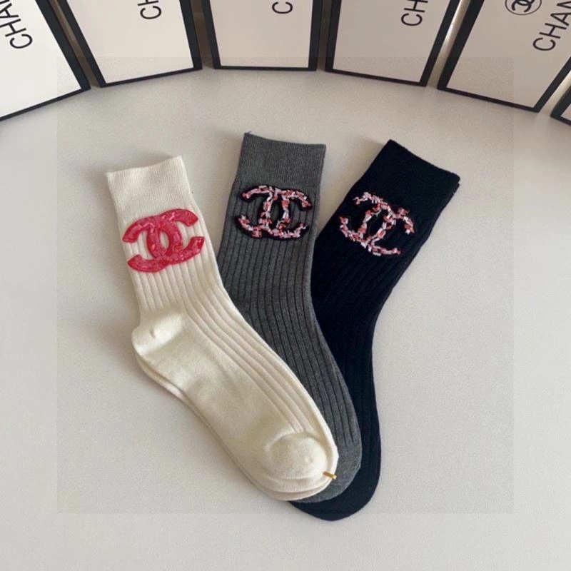 SoftTouch Chanel Socks 273973