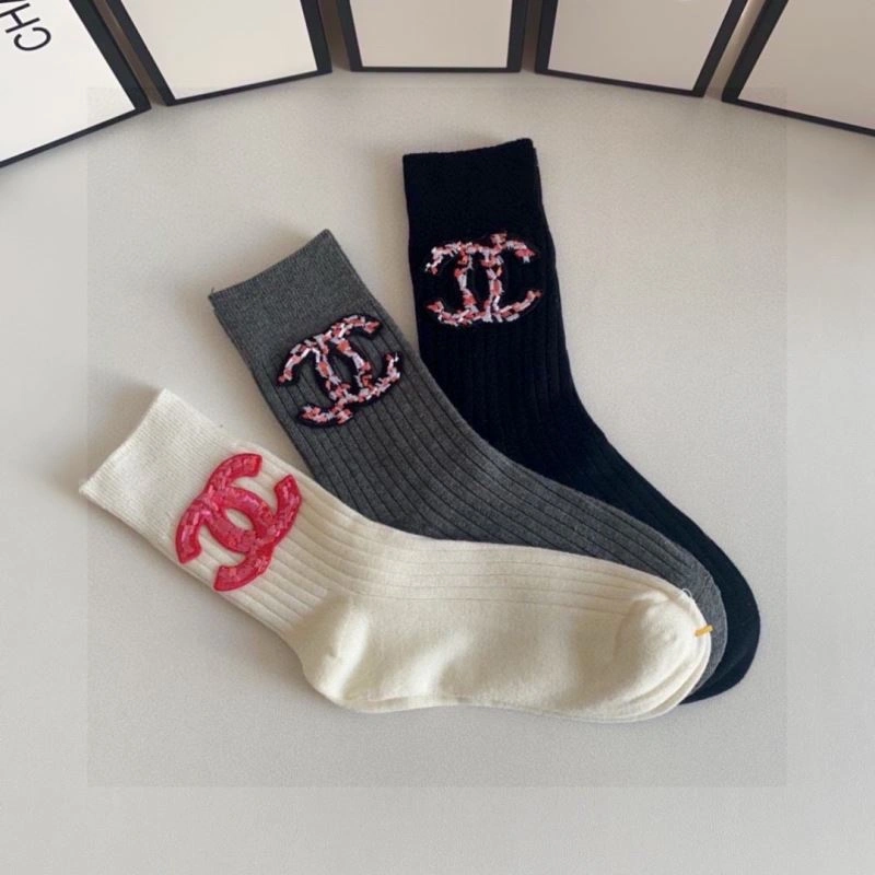 SoftTouch Chanel Socks 273973