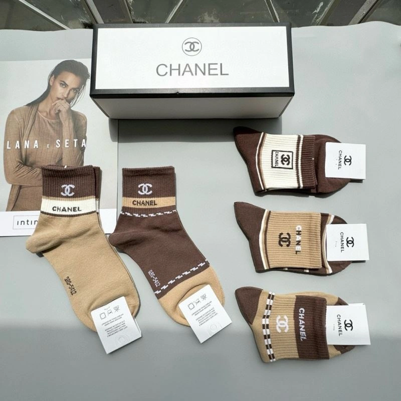 ZipUp Chanel Socks 273969