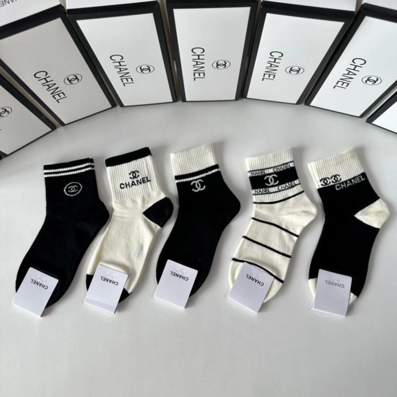 ZeroBulk Chanel Socks 273897