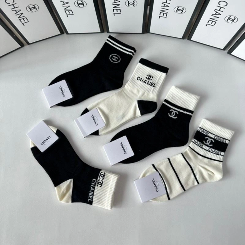 ZeroBulk Chanel Socks 273897