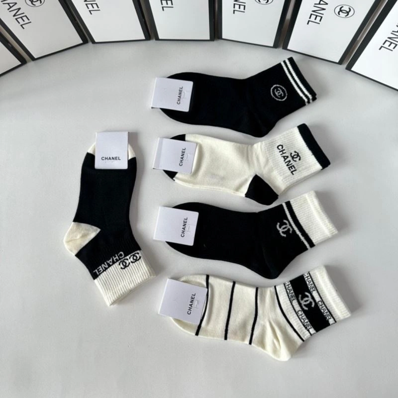 ZeroBulk Chanel Socks 273897