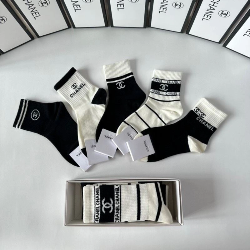 ZeroBulk Chanel Socks 273897