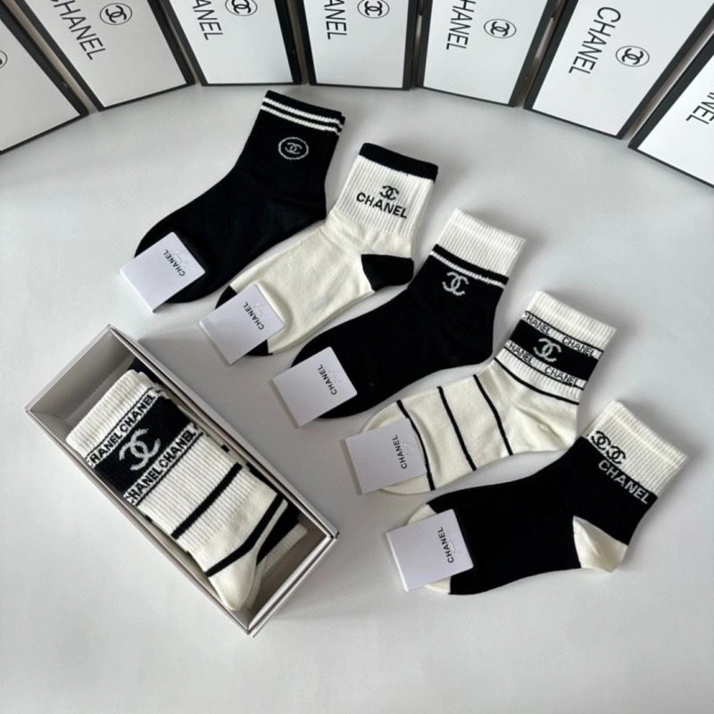 ZeroBulk Chanel Socks 273897