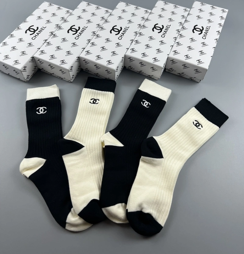 Packable Chanel Socks 274518