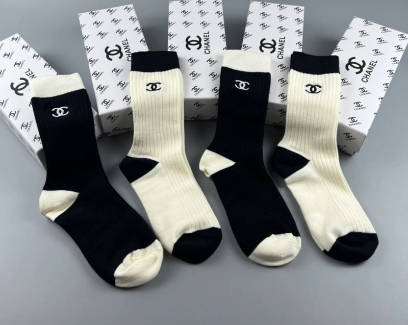 Packable Chanel Socks 274518