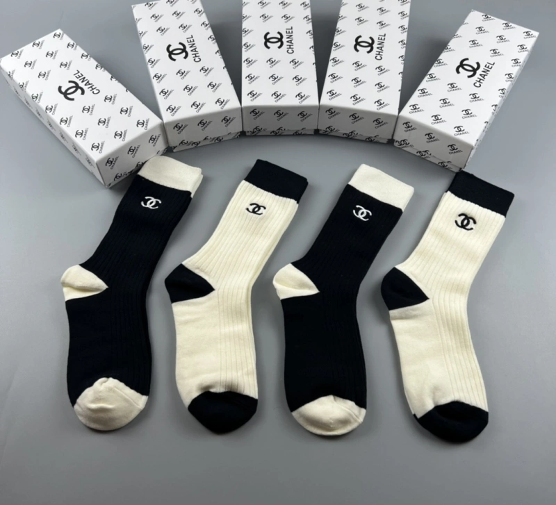 Packable Chanel Socks 274518