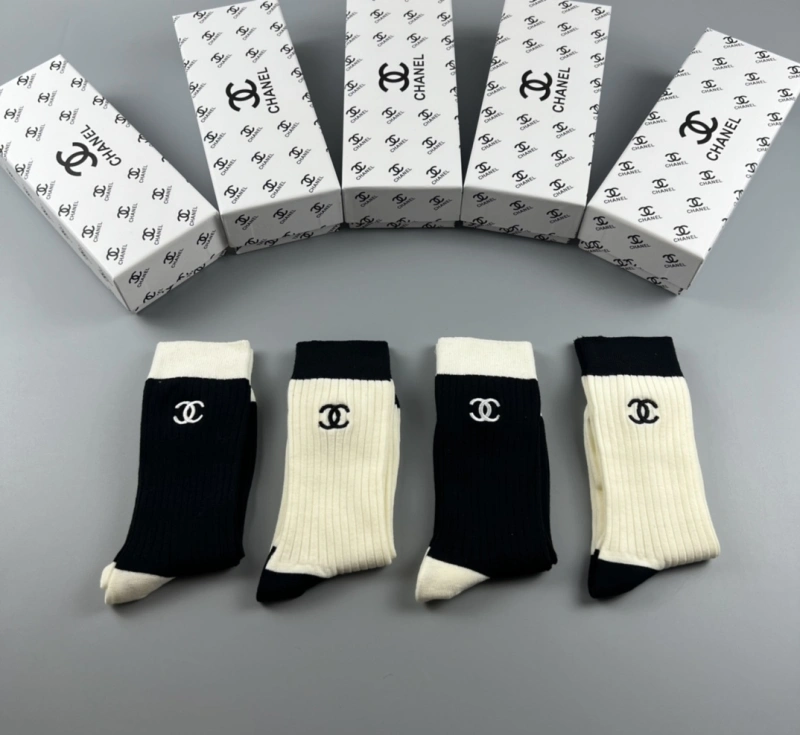 Packable Chanel Socks 274518