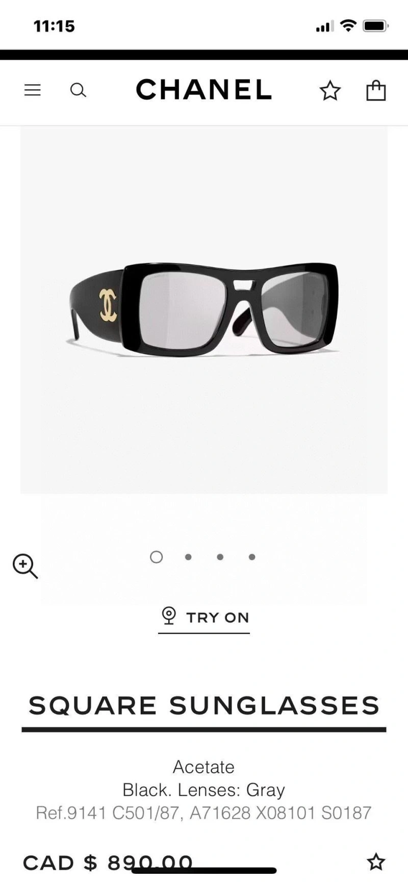 HighPerformance Chanel Sunglasses 278509