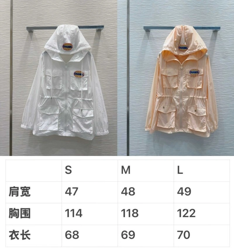 ZipUp Chanel Sunscreen Jacket 110387