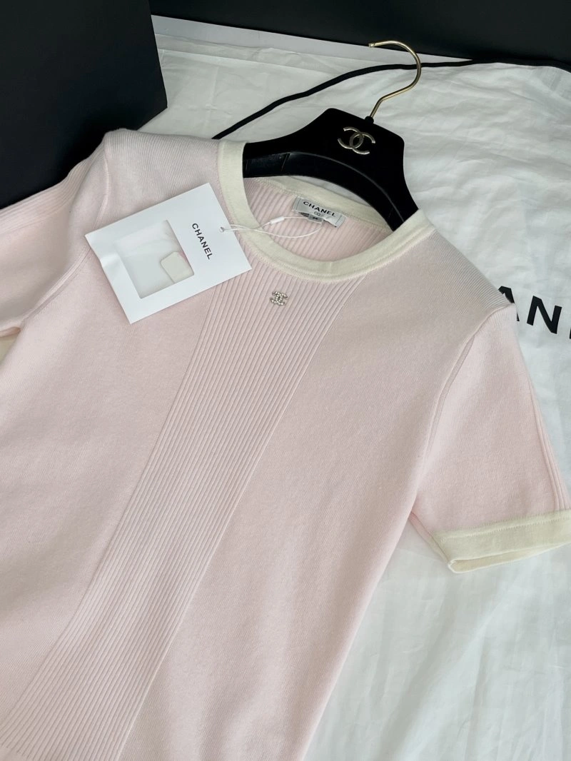 Chanel T-Shirts SmoothTexture 108691