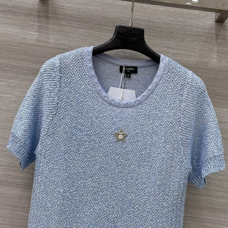 Chanel T-Shirts SmoothTexture 108668