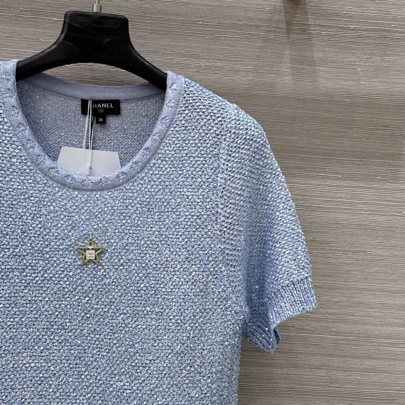 Chanel T-Shirts SmoothTexture 108668