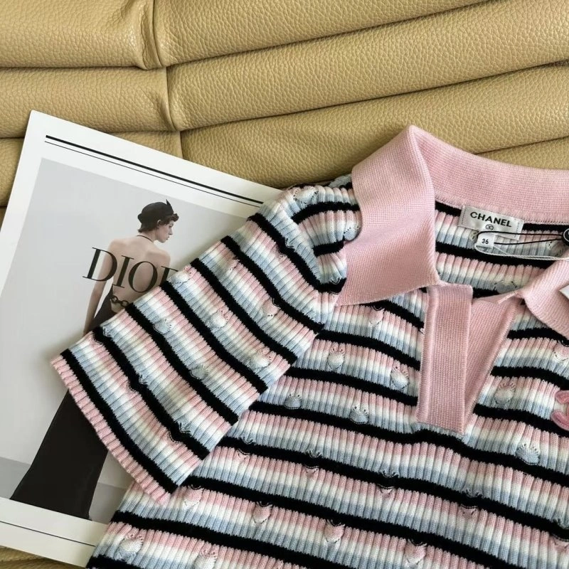 Chanel T-Shirts Comfortable 108609
