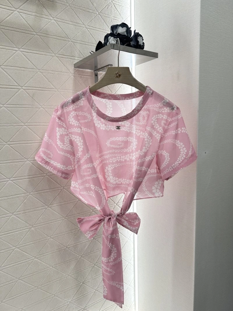 Chanel T-Shirts Breathable 110281