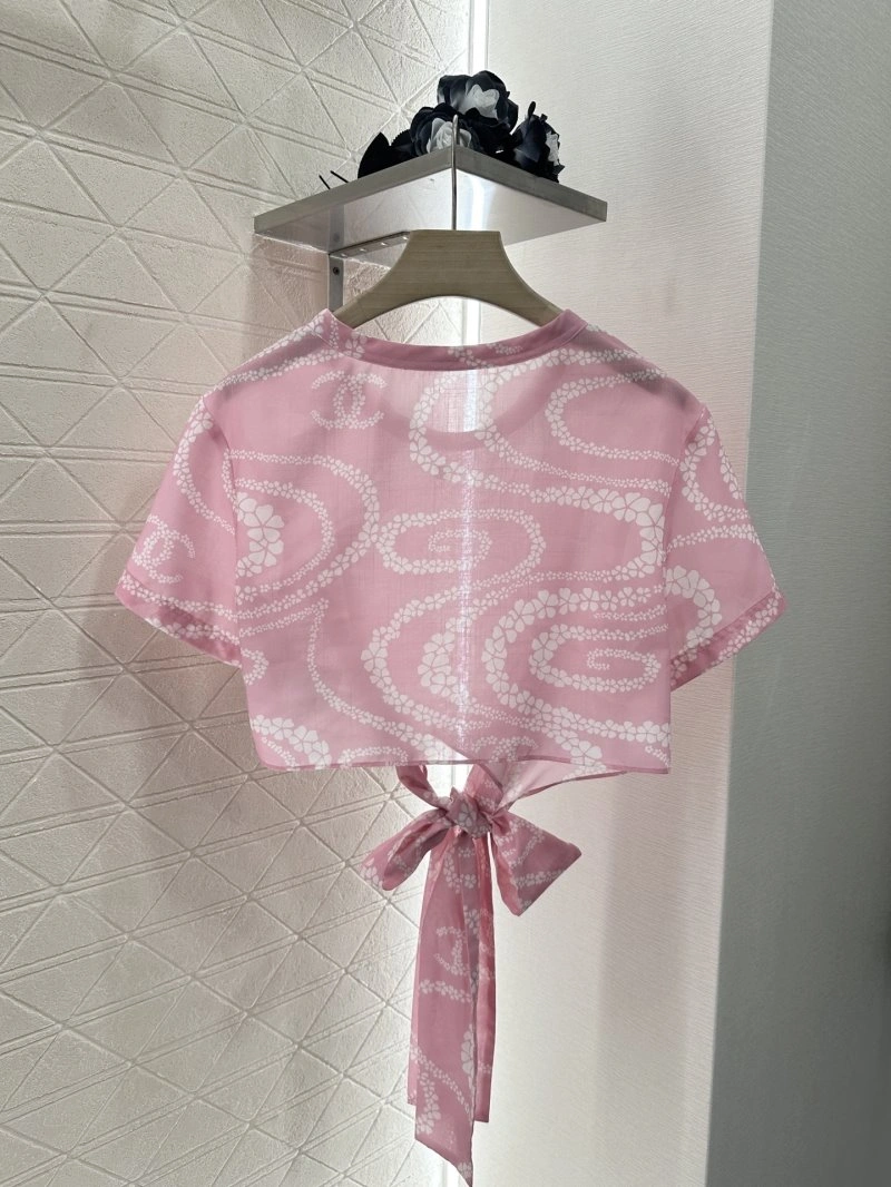 Chanel T-Shirts Breathable 110281