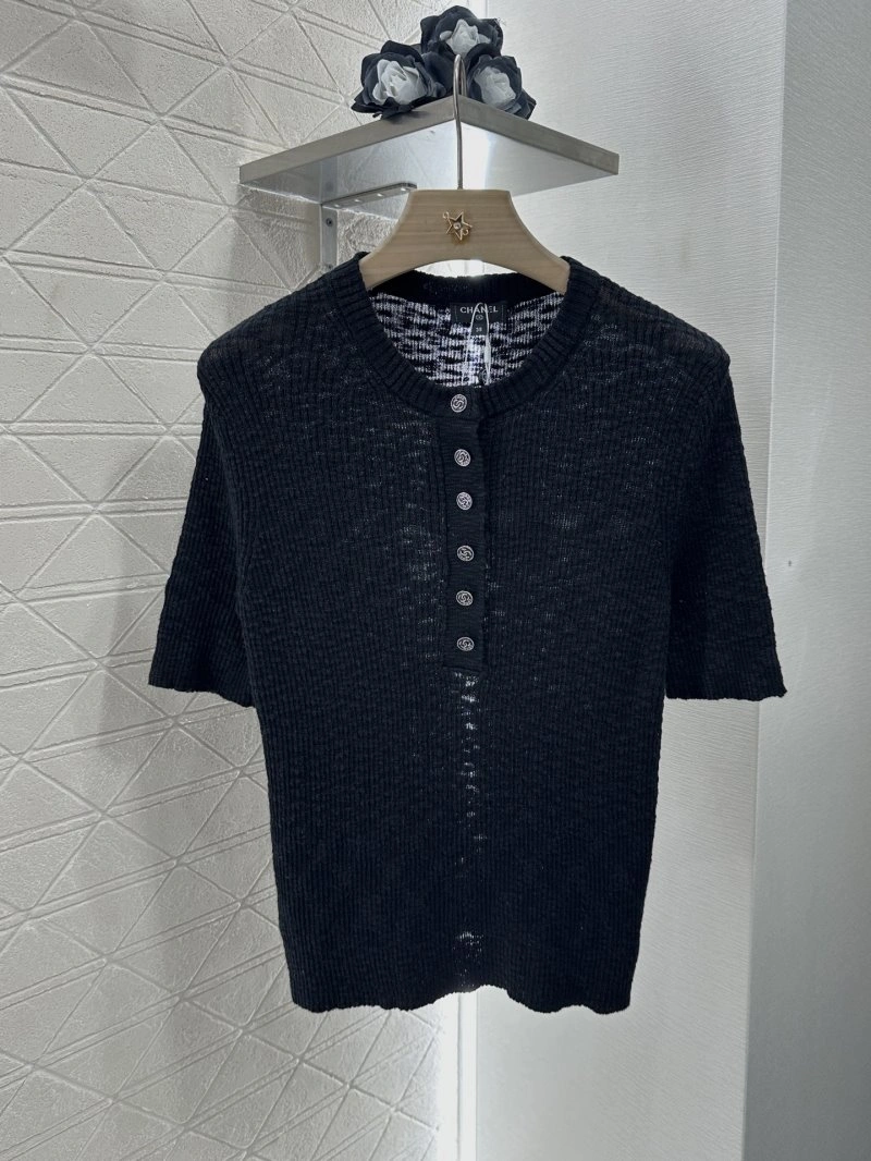 Chanel T-Shirts SmoothTexture 110155