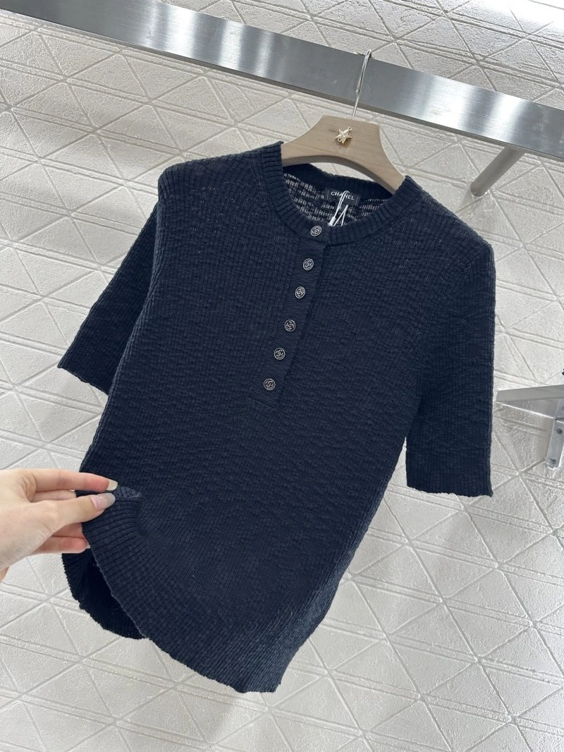 Chanel T-Shirts SmoothTexture 110155