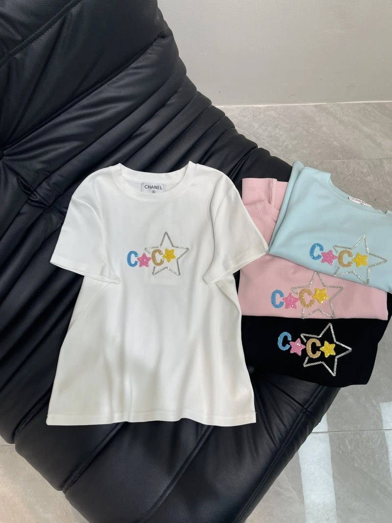 Chanel T-Shirts EasyCare 107819