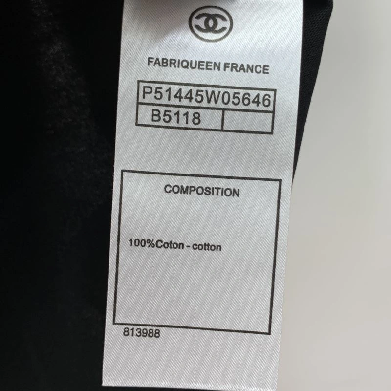 Chanel T-Shirts Stretchable 111331