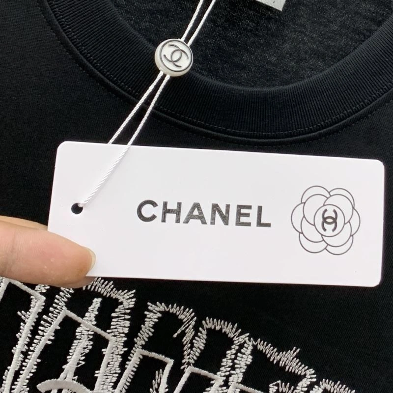 Chanel T-Shirts Stretchable 111331