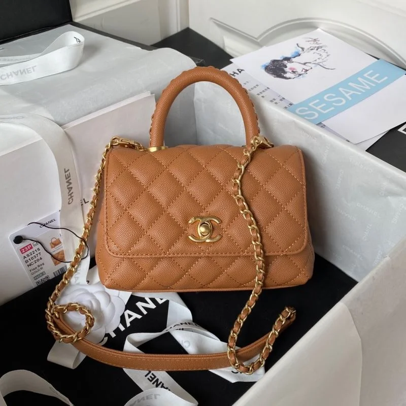 Chanel Top Handle Bags Stylish 52541