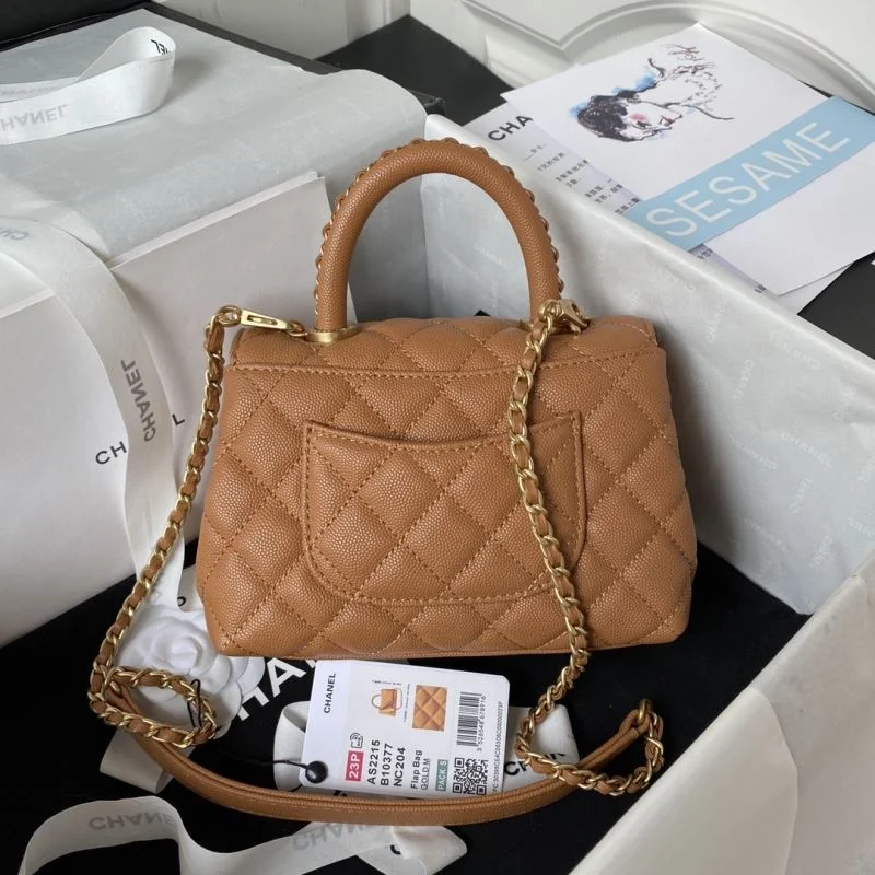 Chanel Top Handle Bags Stylish 52541