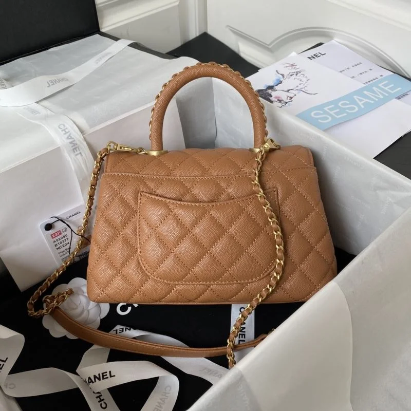 Chanel Top Handle Bags Stretchable 52571