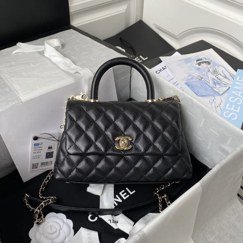 Chanel Top Handle Bags Breathable 52483