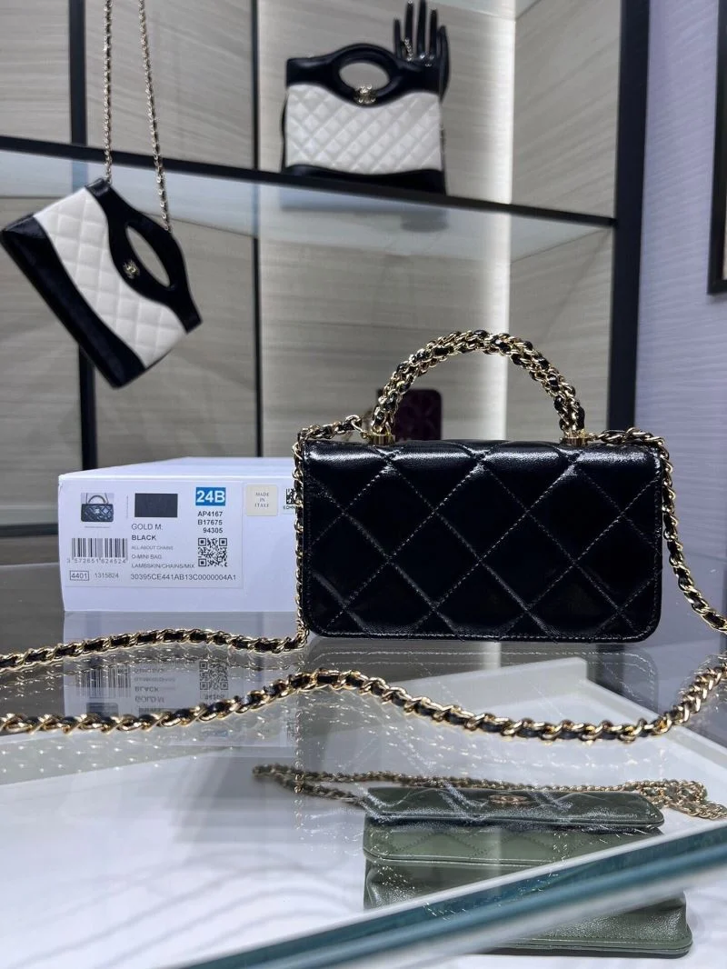 Sleek Chanel Top Handle Bags 54349