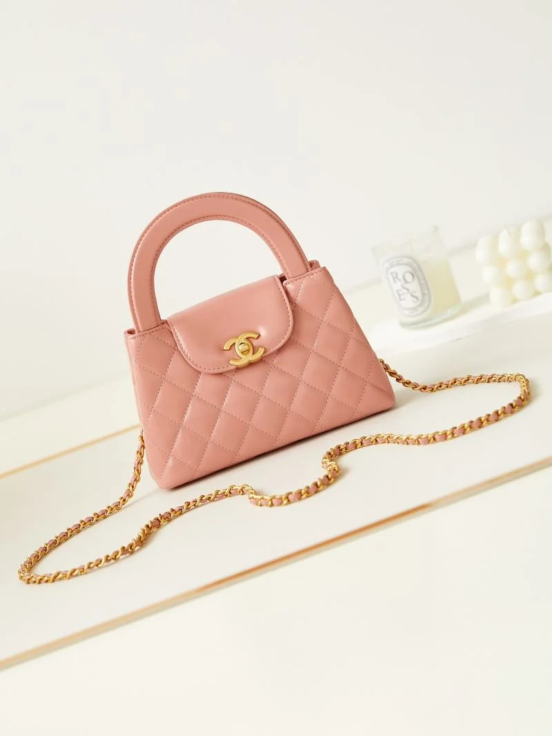 Chanel Top Handle Bags SmoothTexture 54337