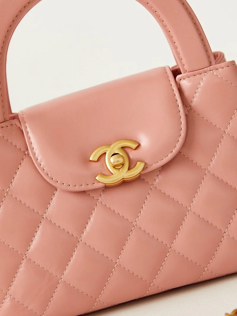 Chanel Top Handle Bags SmoothTexture 54337