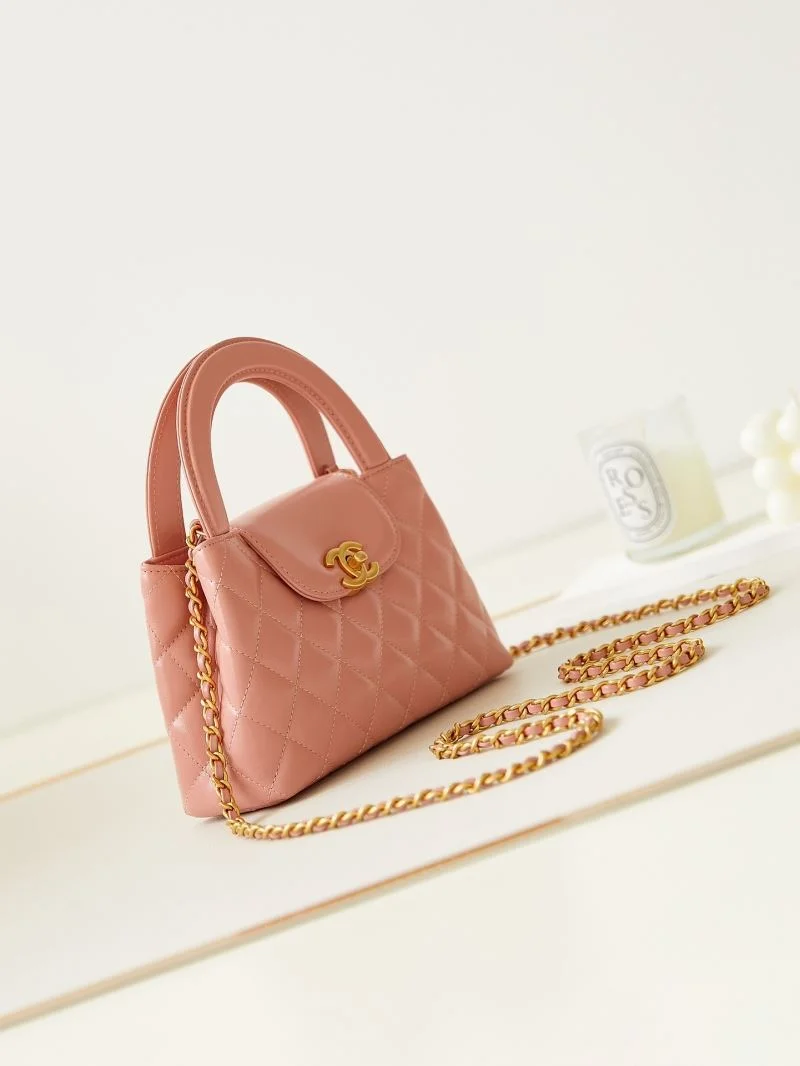Chanel Top Handle Bags SmoothTexture 54337