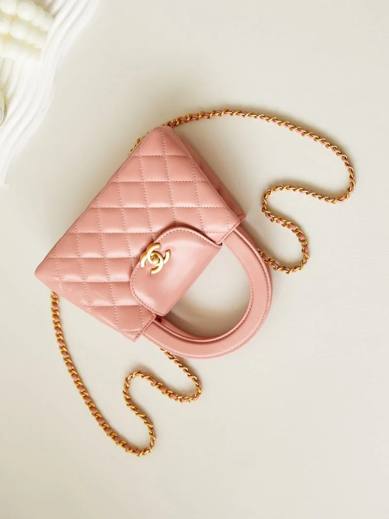Chanel Top Handle Bags SmoothTexture 54337