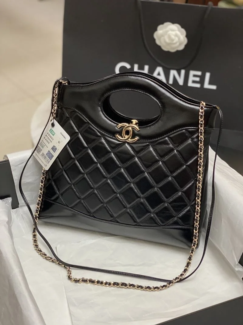 ZipUp Chanel Top Handle Bags 54323