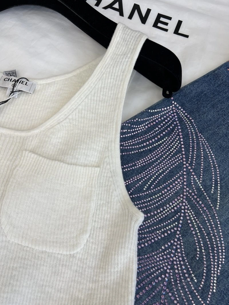 RelaxedFit Chanel Vest 110120