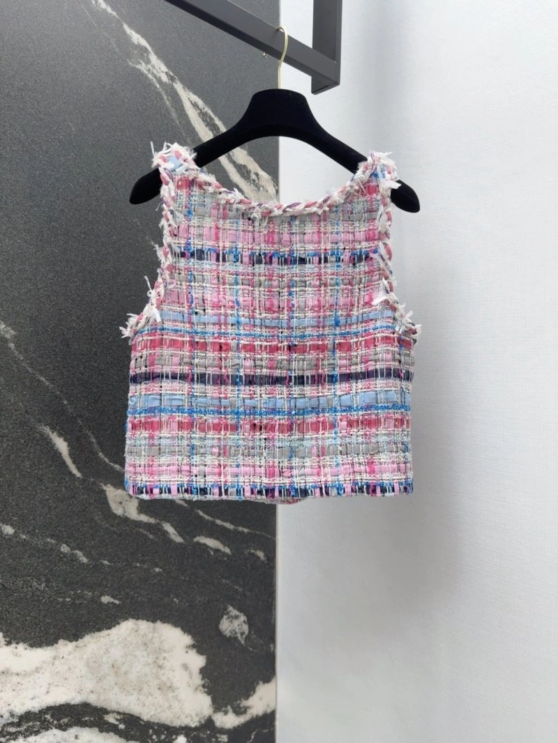 Stretchable Chanel Vest 110134