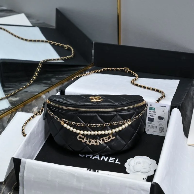 Chanel Waist Chest Packs Neat 54236